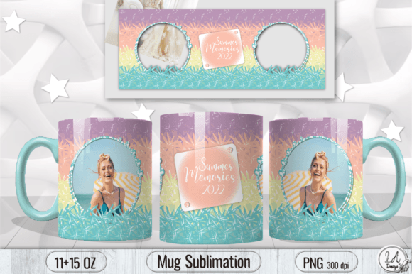 Download Summer Memories Mug Photo Wrap Design - Summer memories Collection