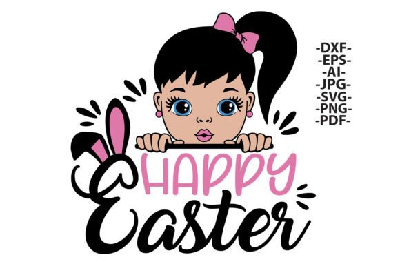 Download Peekaboo Svg, Easter Girl Svg - Peekaboo Collection